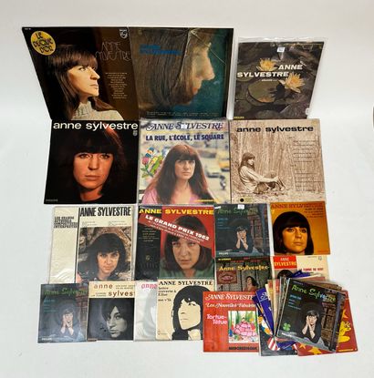 Anne SYLVESTRE
10 albums dont quatre 25 cm...