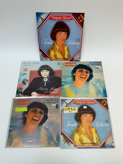 Mireille MATHIEU
5 albums – URSS