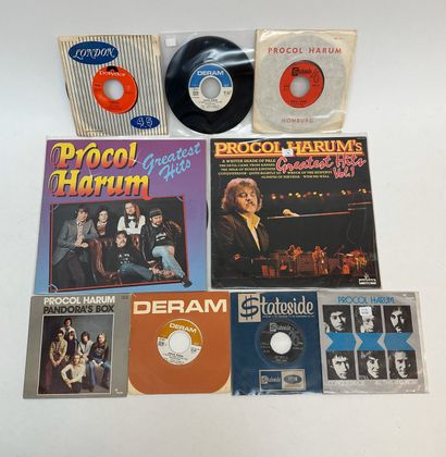 PROCOL HARUM’S
2 albums et 7 disques 45T