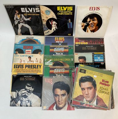 Elvis PRESLEY
Env. 65 albums – 1956 à 1977...