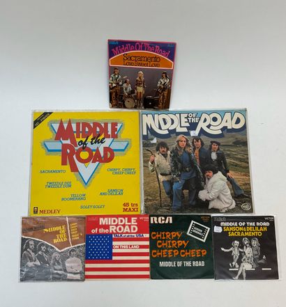MIDDLE OF THE ROAD
2 albums et 5 disques...