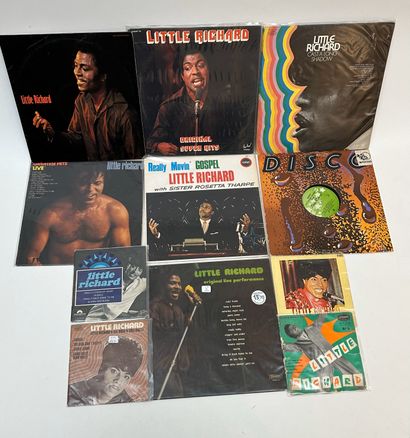 LITTLE RICHARD
7 albums et 4 disques 45T