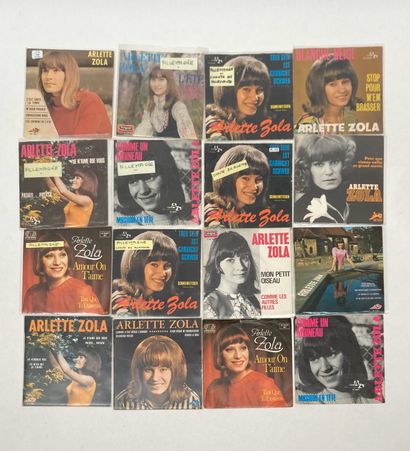 Arlette ZOLA
16 disques 45T – France