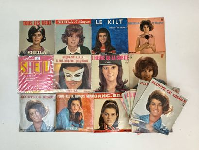 SHEILA
Environ 80 disques 45T – France