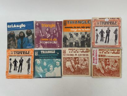 TRIANGLE
12 disques 45T – France et Espa...