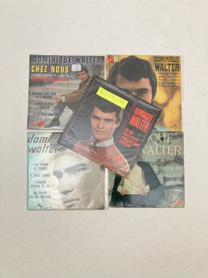 Dominique WALTER
5 disques 45T – France