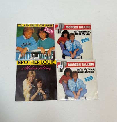 MODERN TALKING
4 disques 45T