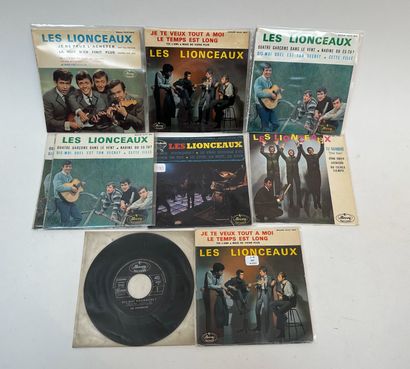 Les LIONCEAUX
9 disques 45T - France
