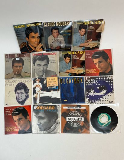 Claude NOUGARO
15 disques 45T