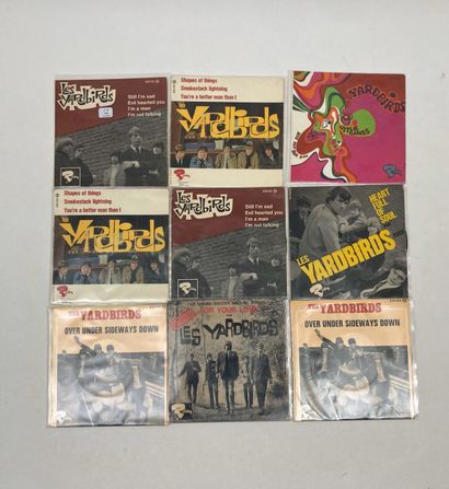 Les YARDBIRDS
10 disques 45T