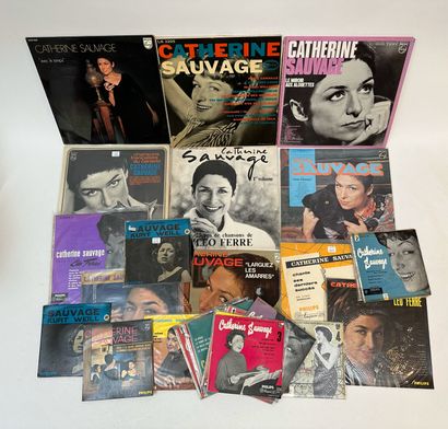 Catherine SAUVAGE
15 albums dont quatre 25...