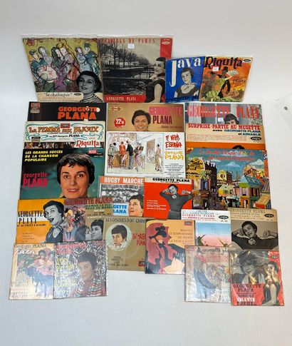 Georgette PLANA
10 albums dont deux 25 cm...
