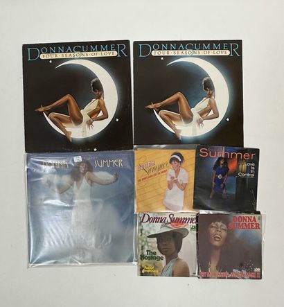 Donna SUMMER
3 albums et 7 disques 45T