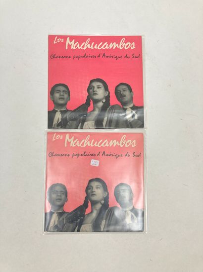 LOS MACHUCAMBOS
5 albums dont deux 25 cm...