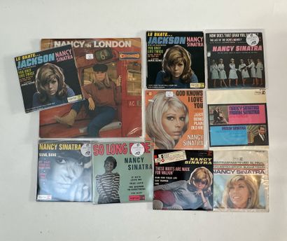 Nancy SINATRA
1 album et 10 disques 45T