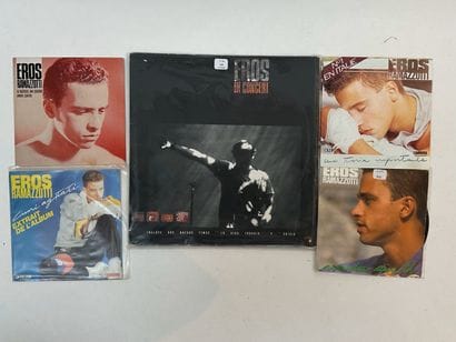 Eros RAMAZZOTTI
1 album et 6 disques 45T