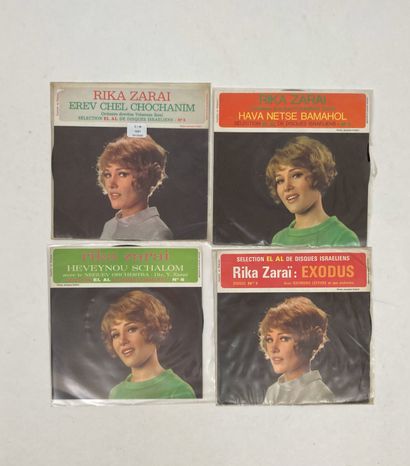 Rika ZARAI
4 disques 45T – Israel