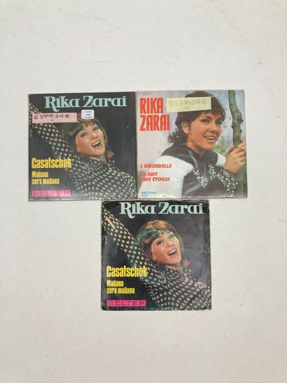 Rika ZARAI
3 disques 45T – Espagne