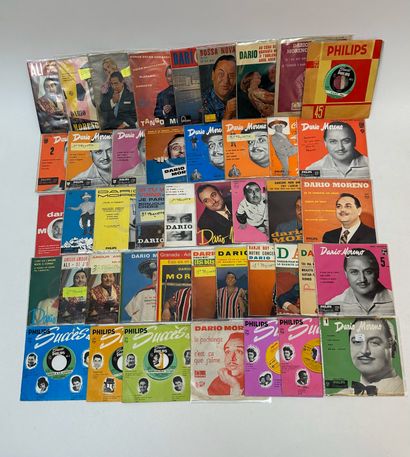 Dario MORENO
48 disques 45T – France et ...