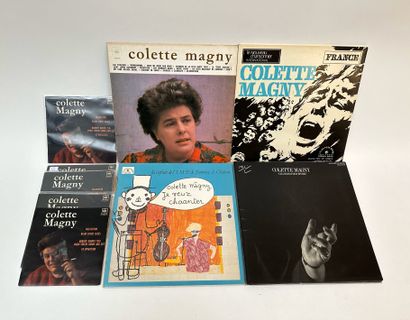 Colette MAGNY
5 albums et 5 disques 45T –...