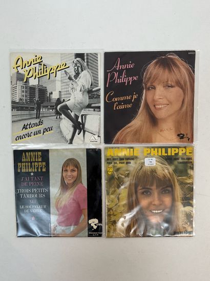 Annie PHILIPPE
4 disques 45T