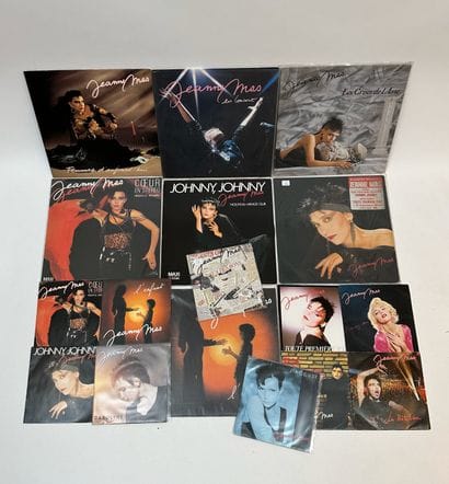 Jeanne MAS
10 albums, 3 maxi 45T et 11 disques...