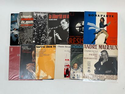 HISTORY 
André MALRAUX, APOLLO 11, Chants...