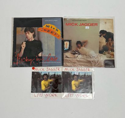 Mick JAGGER
2 maxi 45T and 2 discs 45T