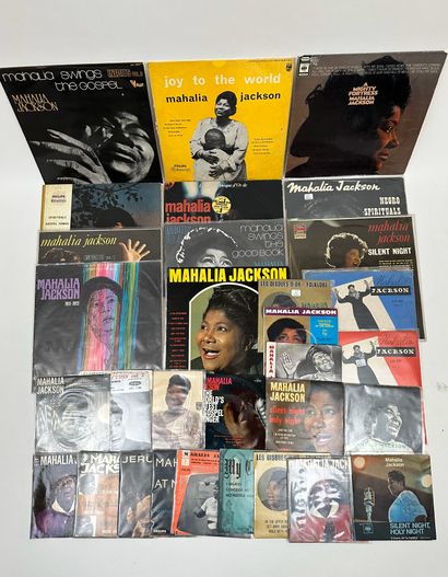 Mahalia JACKSON
12 albums, 3 25 cm albums...