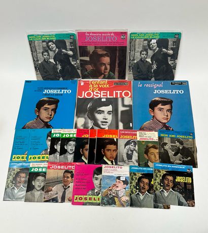 JOSELITO
3 albums, 3 25cm albums and 17 45T...