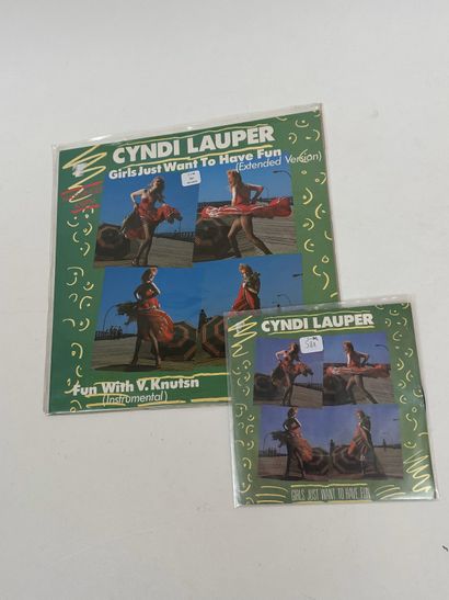 Cyndi LAUPER
1 maxi 45T and 1 disc 45T