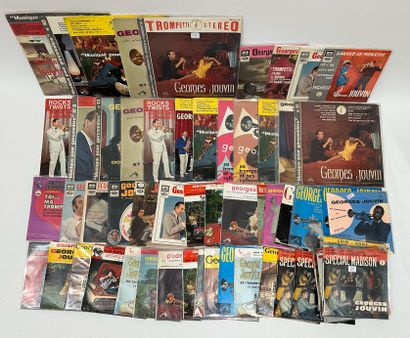 Georges JOUVIN
17 25 cm albums and 44 45T...