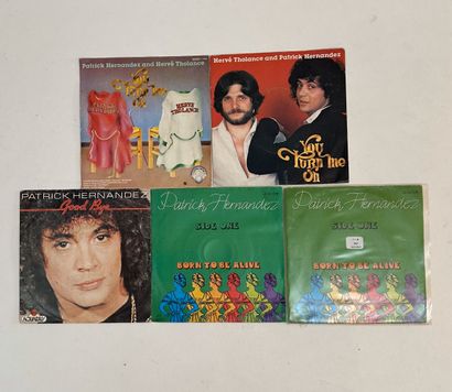 Patrick HERNANDEZ
5 discs 45T