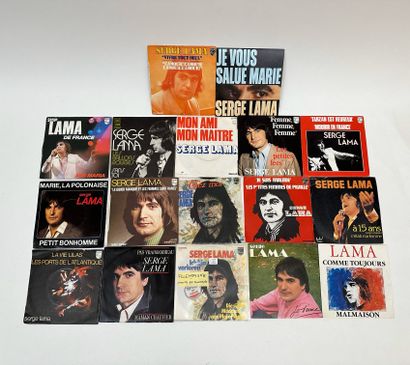 Serge LAMA
20 45T records - France and a...