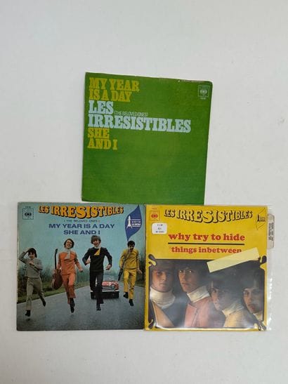 The IRRESISTIBLES
3 discs 45T