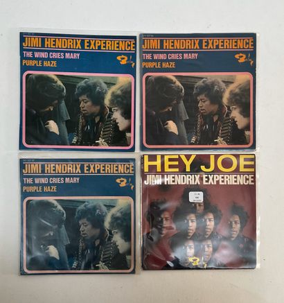 Jimi HENDRIX
4 discs 45T