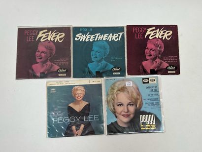 Peggy LEE
5 discs 45T