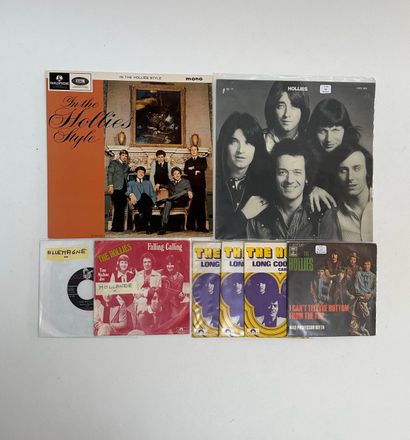The HOLLIES
2 albums and 6 45T records