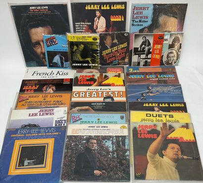 Jerry LEE LEWIS
25 albums, a maxi 45T and...
