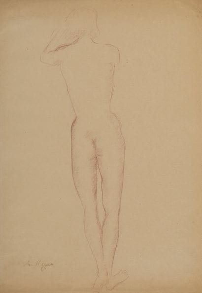 Moissey KOGAN (1879-1943)
Nu de dos
Dessin...