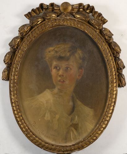 Paul CHABAS (1869-1937)
Portrait d'un jeune...