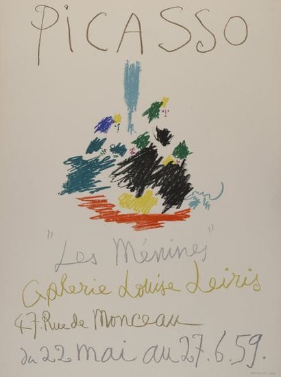Pablo PICASSO (1881-1973)
Picasso. Les Ménines,...