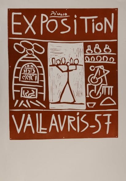 Pablo PICASSO (1881-1973)
Exposition Vallauris,...