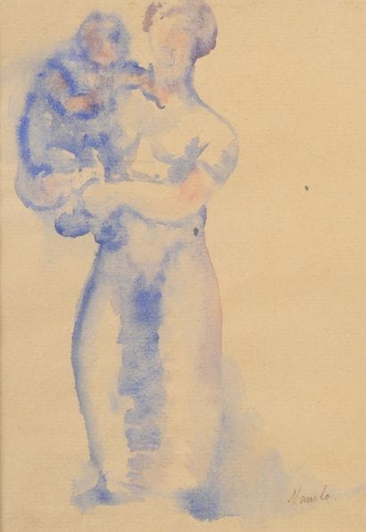 MANOLO, Manolo HUGUÉ dit (1872-1945)
Femme...