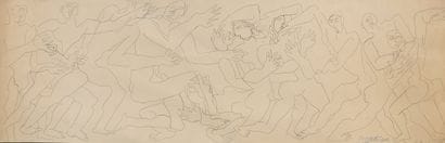 Ossip ZADKINE (1888-1967)
La Peur, 1964
Dessin...