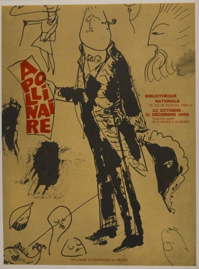 Pablo PICASSO (1881-1973)
Apollinaire en...