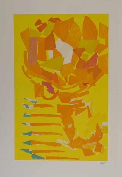 André LANSKOY (1902-1976) 
Journal d’un fou,...