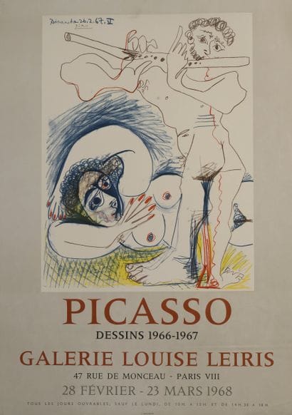 Pablo PICASSO (1881-1973)
Picasso. Dessins...