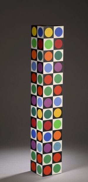 Victor VASARELY (1906-1997)
NBC 43
Colonne...
