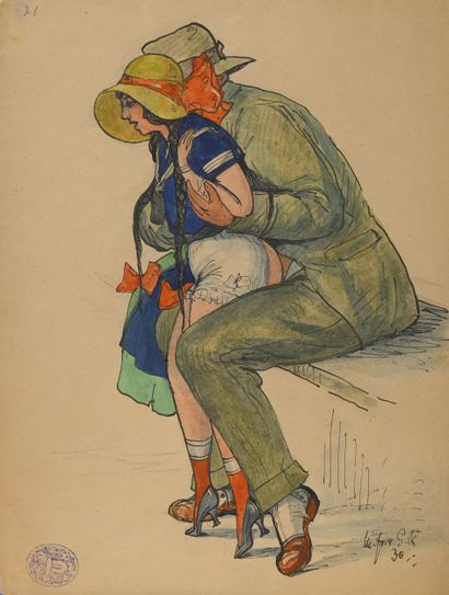 [Curiosa] École allemande des années 1930
Les...